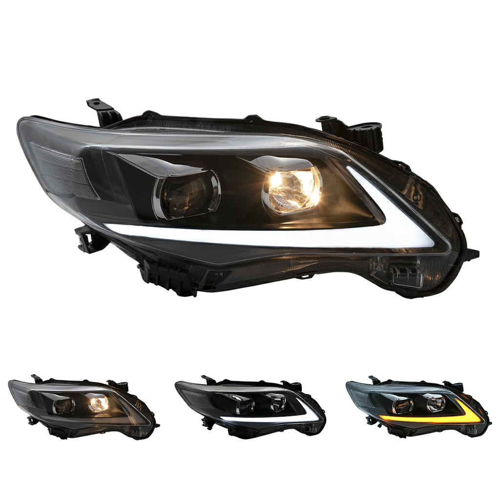 YZautolights Headlights For Toyota Corolla 2011 2012 2013